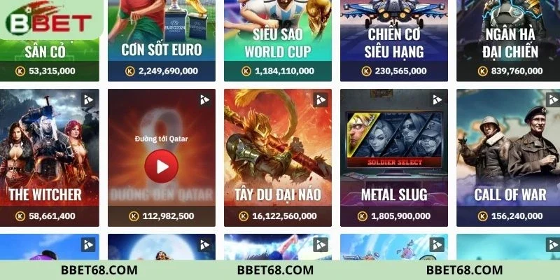 Các game nổi bật trong cộng đồng game thủ