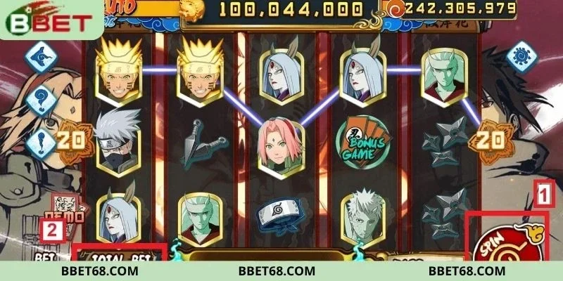 Giới thiệu trò chơi nổ hũ Naruto