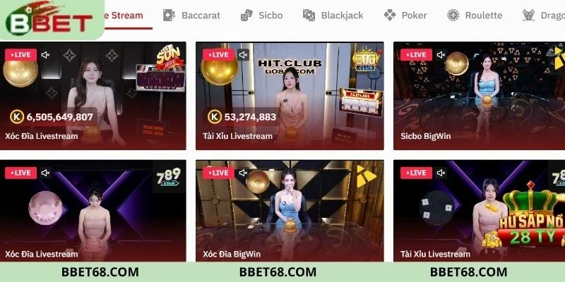 Khám phá nền tảng casino BBET trực tuyến