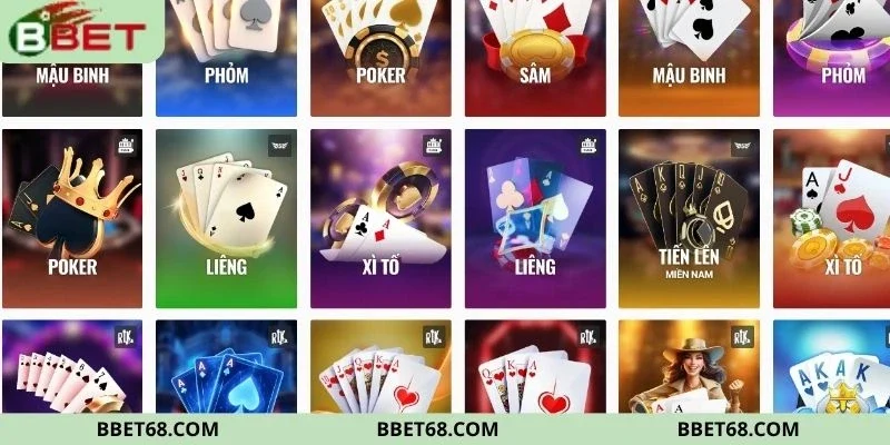 Sân chơi bài trực tuyến đầy hấp dẫn